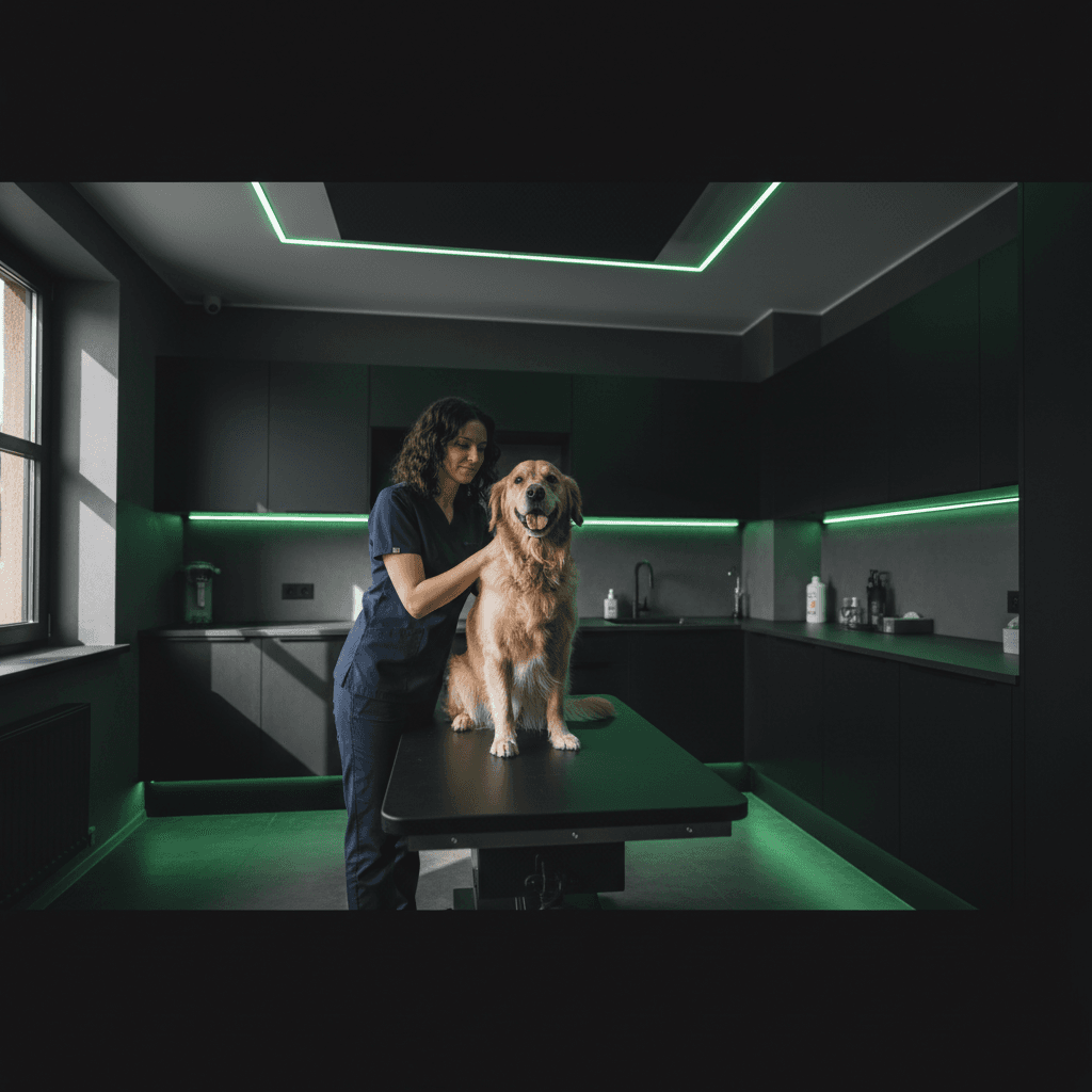 Clínica veterinária moderna — atendimento de excelência